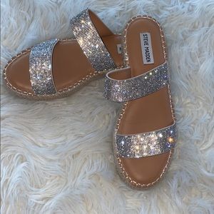 Steve Madden rhinestone sandal